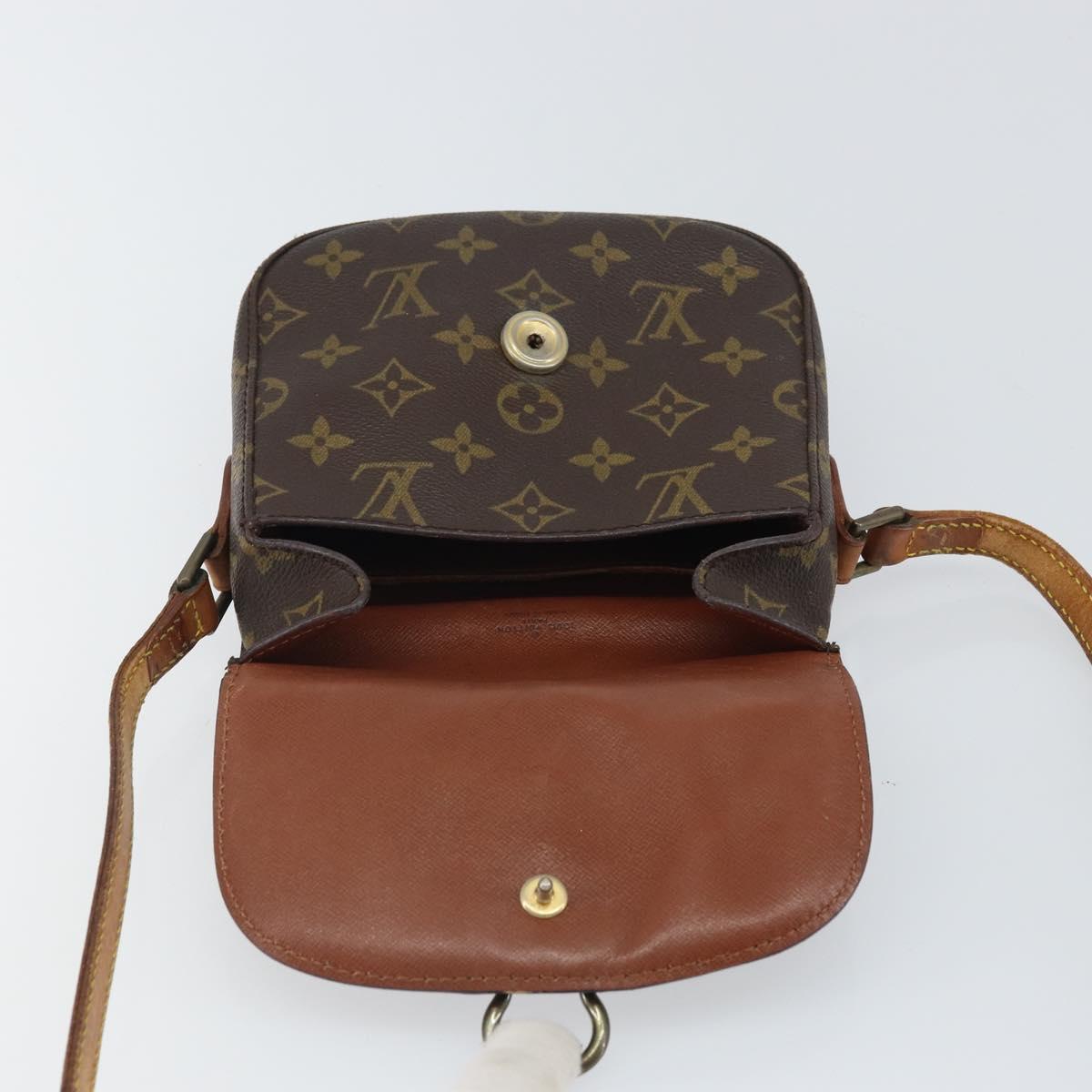 LOUIS VUITTON Monogram Saint Cloud PM Shoulder Bag M51244 LV Auth 161842