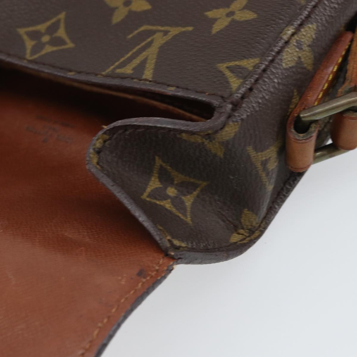 LOUIS VUITTON Monogram Saint Cloud PM Shoulder Bag M51244 LV Auth 161842