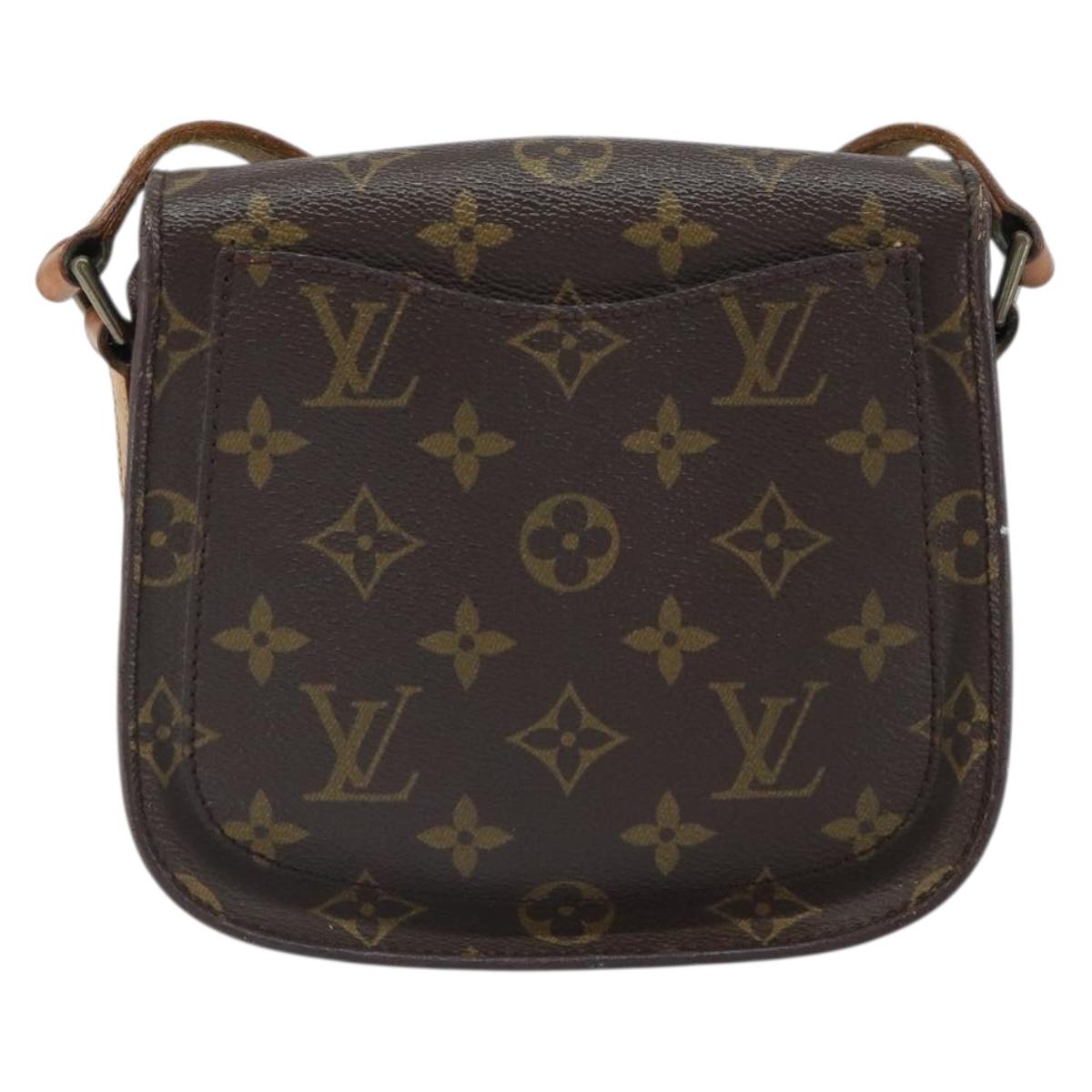 LOUIS VUITTON Monogram Saint Cloud PM Shoulder Bag M51244 LV Auth 161842