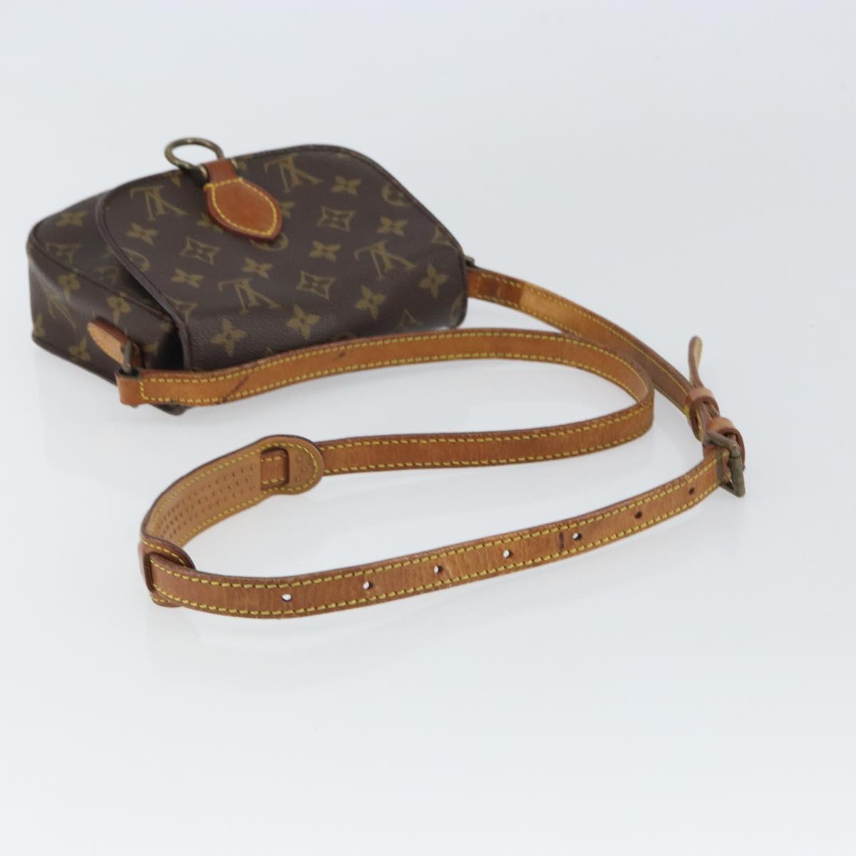 LOUIS VUITTON Monogram Saint Cloud PM Shoulder Bag M51244 LV Auth 161842