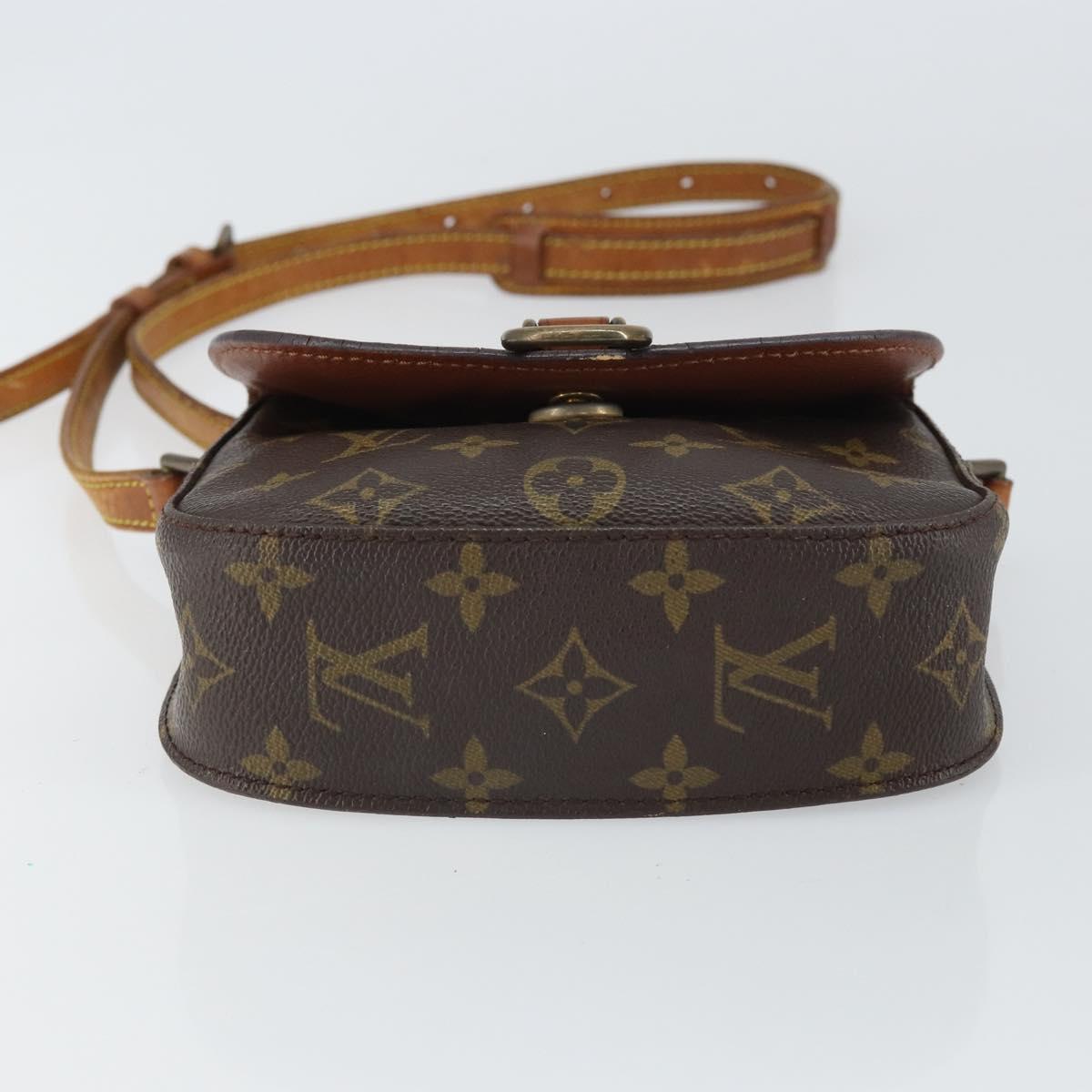 LOUIS VUITTON Monogram Saint Cloud PM Shoulder Bag M51244 LV Auth 161842