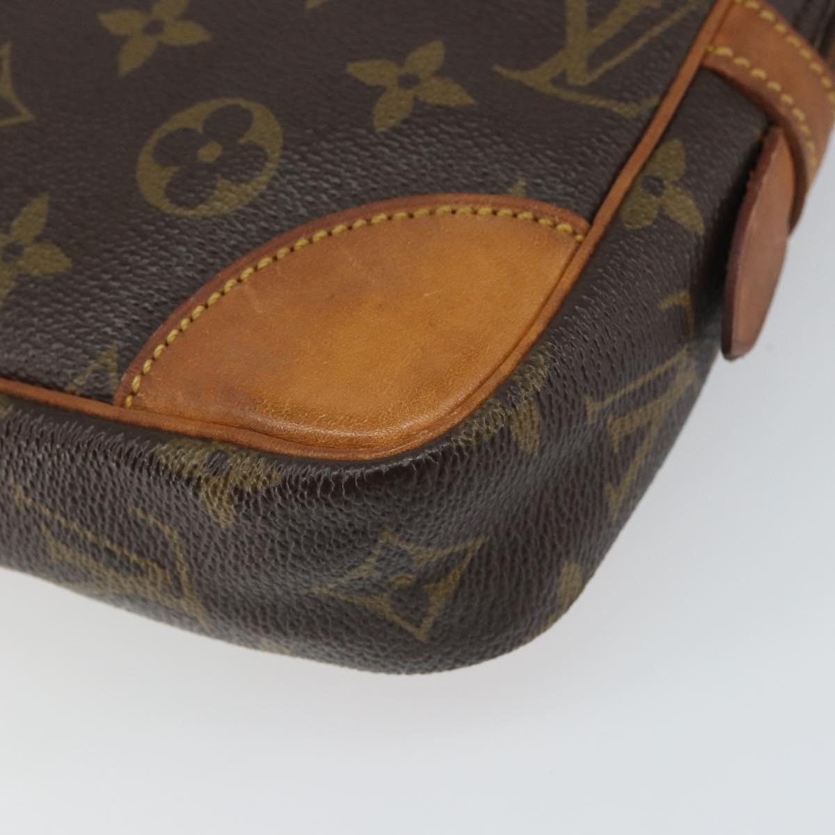 LOUIS VUITTON Monogram Marly Dragonne GM Clutch Bag M51825 LV Auth 161843