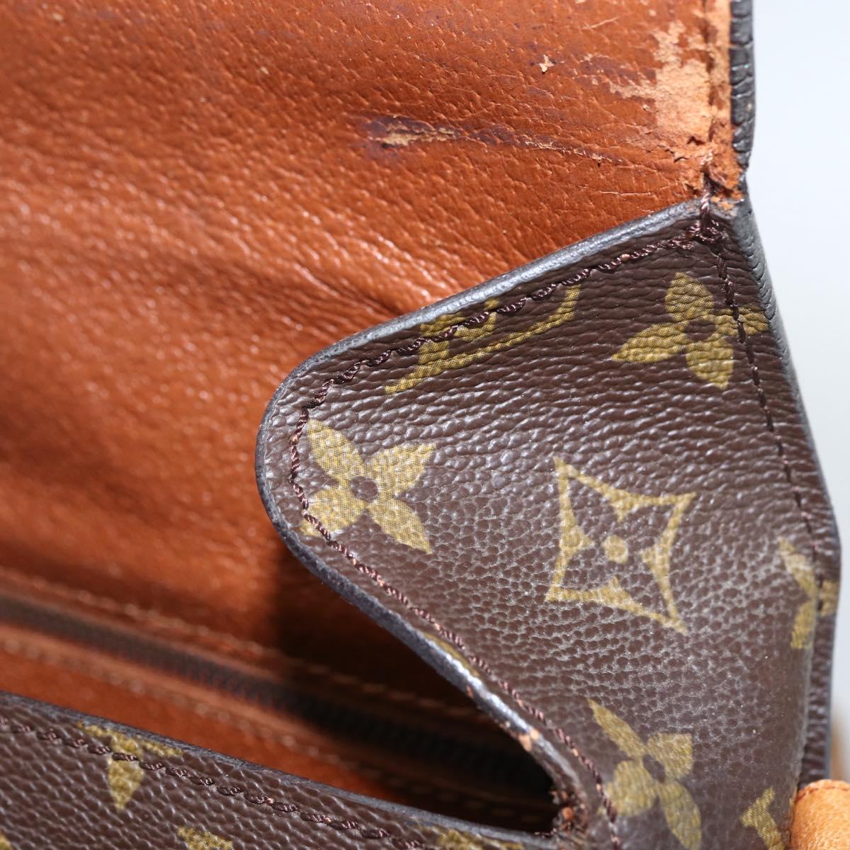 LOUIS VUITTON Monogram Saint Cloud GM Shoulder Bag Vintage M51242 LV Auth 161844