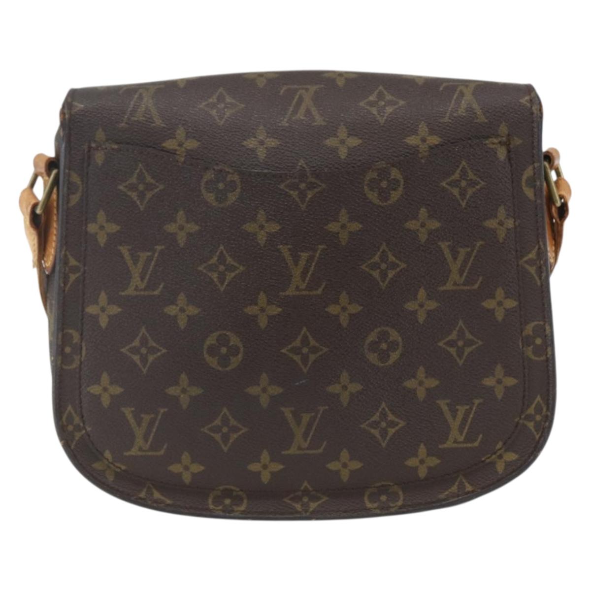 LOUIS VUITTON Monogram Saint Cloud GM Shoulder Bag Vintage M51242 LV Auth 161844