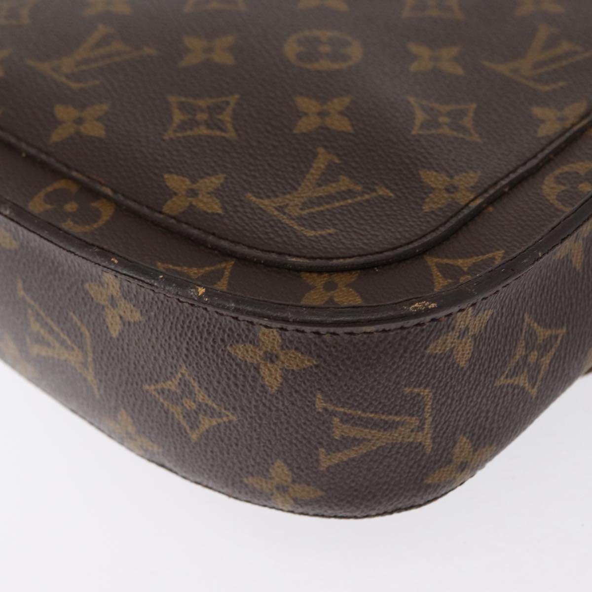 LOUIS VUITTON Monogram Saint Cloud GM Shoulder Bag M51242 LV Auth 161845