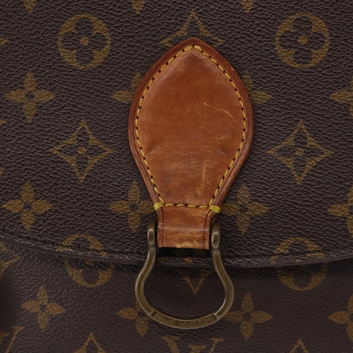LOUIS VUITTON Monogram Saint Cloud GM Shoulder Bag M51242 LV Auth 161845