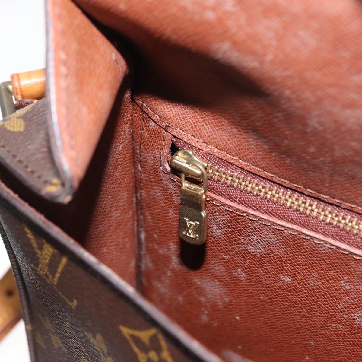 LOUIS VUITTON Monogram Saint Cloud GM Shoulder Bag M51242 LV Auth 161845