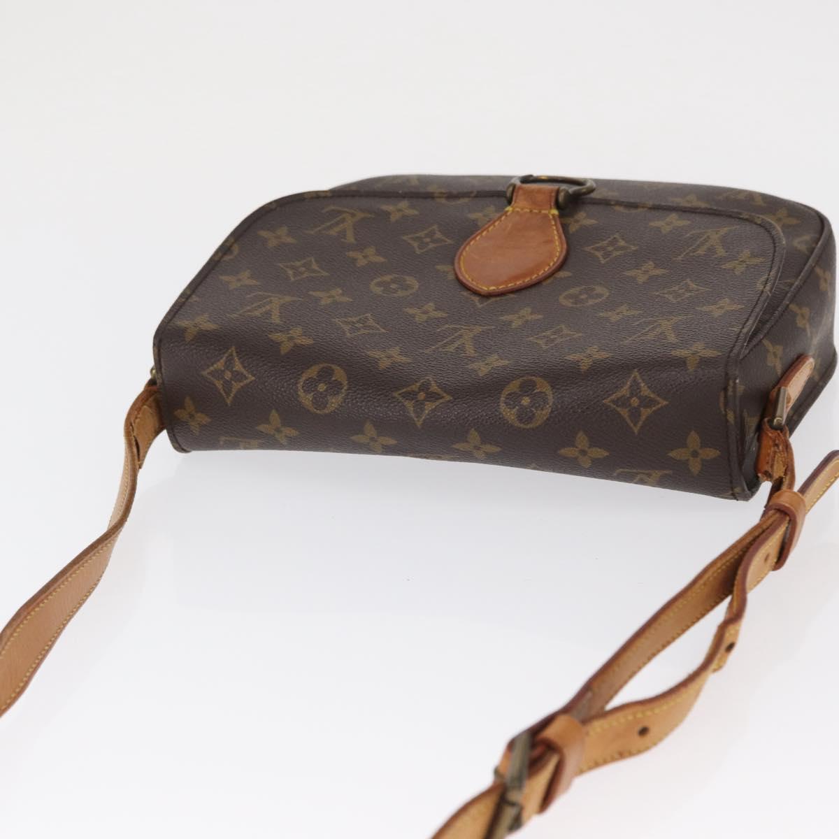LOUIS VUITTON Monogram Saint Cloud GM Shoulder Bag M51242 LV Auth 161845