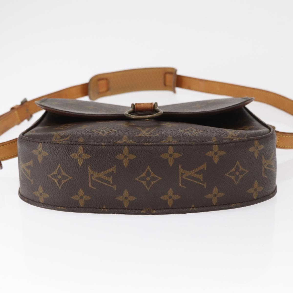 LOUIS VUITTON Monogram Saint Cloud GM Shoulder Bag M51242 LV Auth 161845
