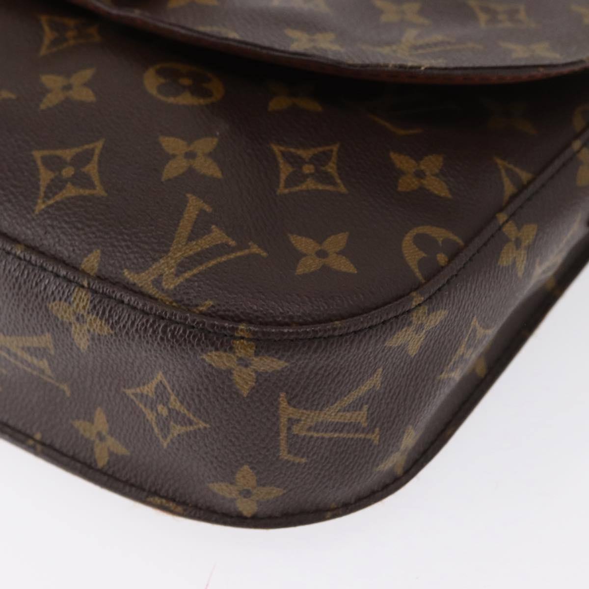 LOUIS VUITTON Monogram Saint Cloud GM Shoulder Bag M51242 LV Auth 161846
