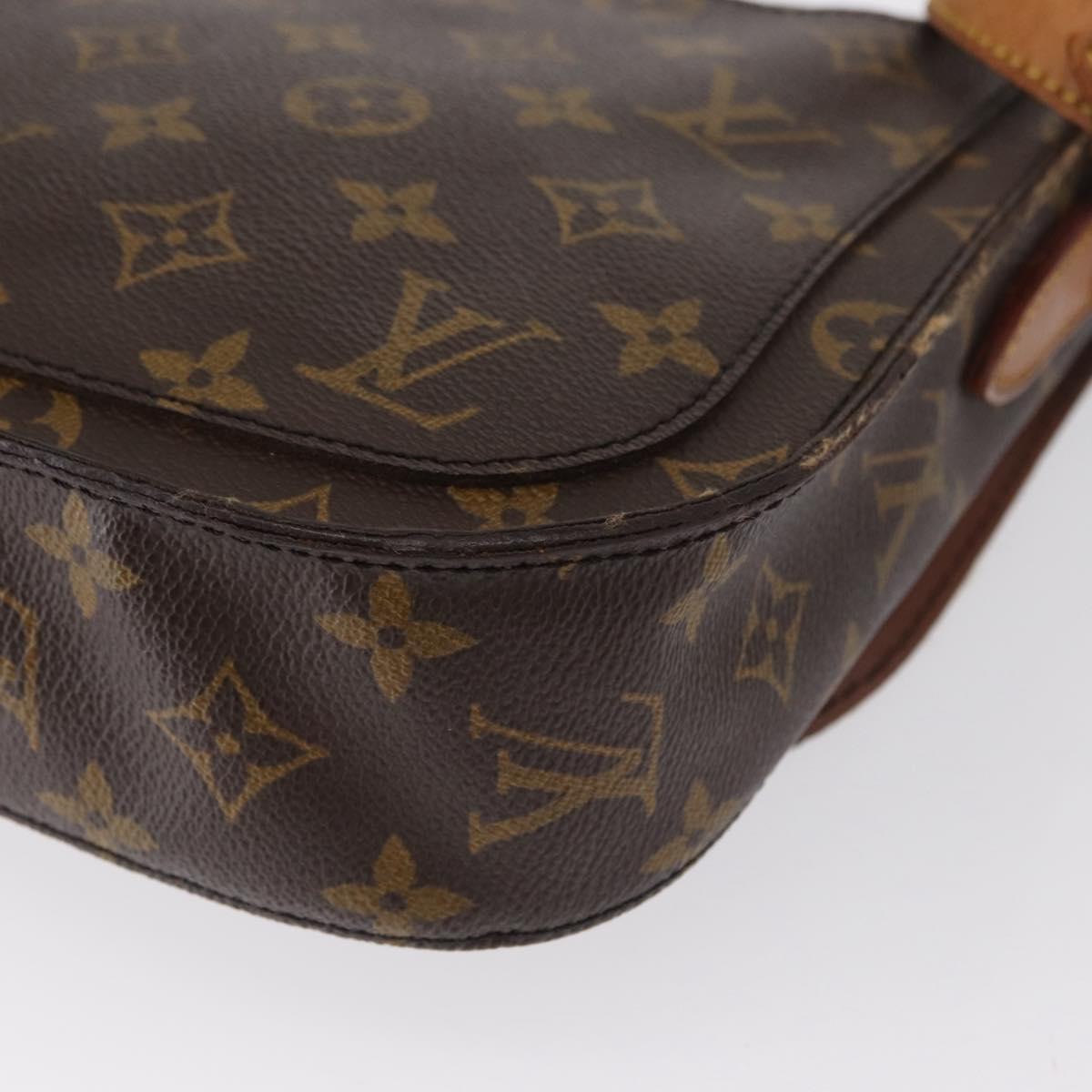 LOUIS VUITTON Monogram Saint Cloud GM Shoulder Bag M51242 LV Auth 161846