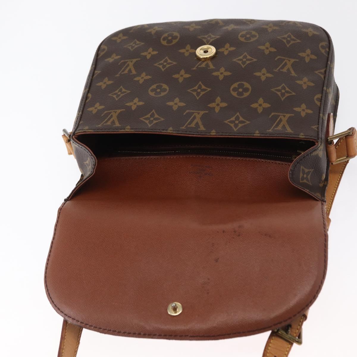 LOUIS VUITTON Monogram Saint Cloud GM Shoulder Bag M51242 LV Auth 161846