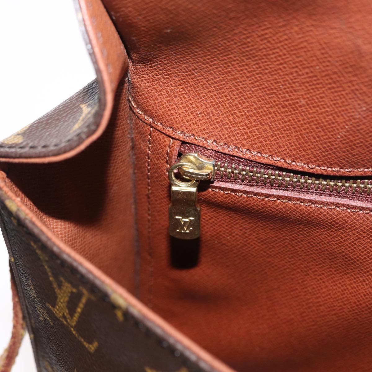 LOUIS VUITTON Monogram Saint Cloud GM Shoulder Bag M51242 LV Auth 161846