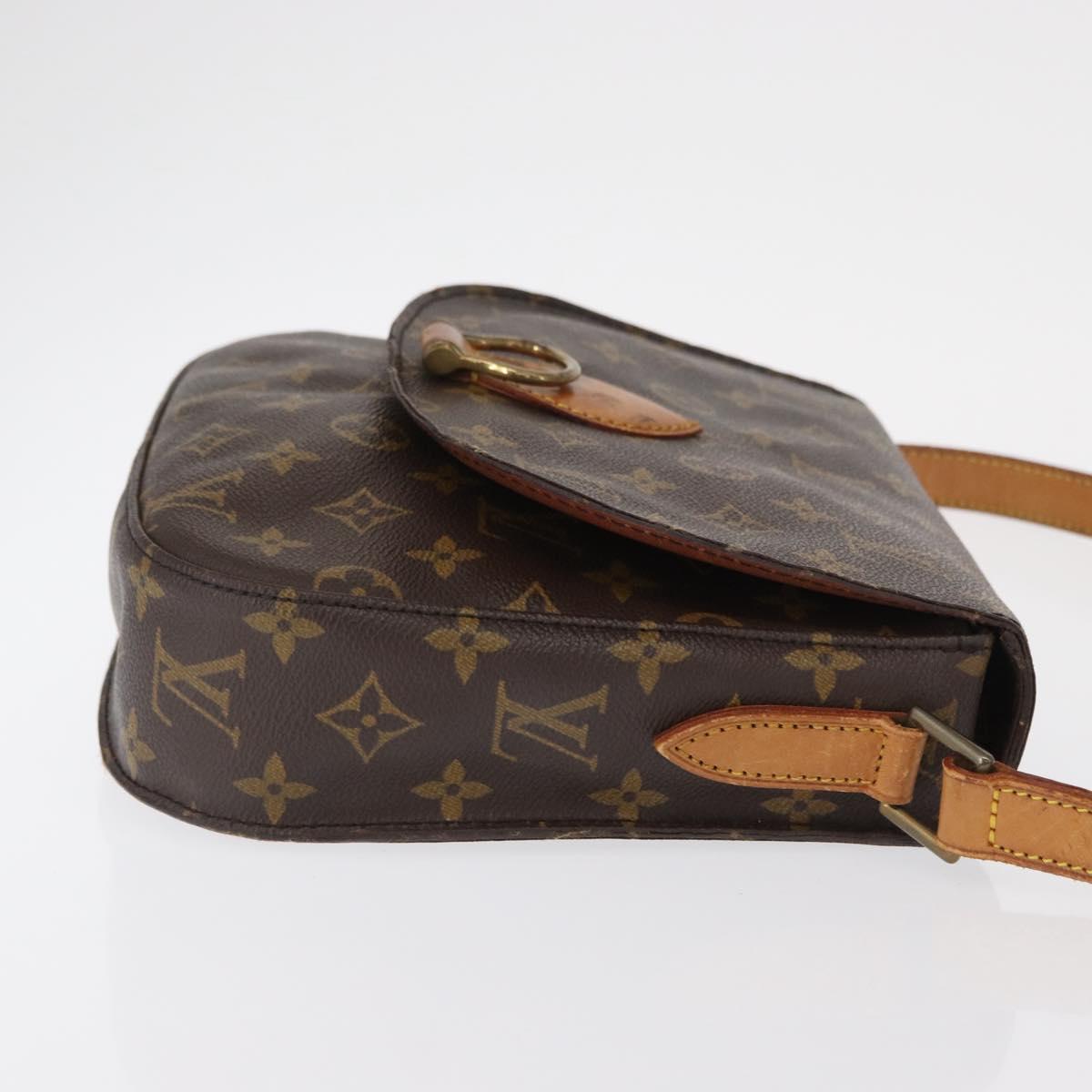 LOUIS VUITTON Monogram Saint Cloud GM Shoulder Bag M51242 LV Auth 161846