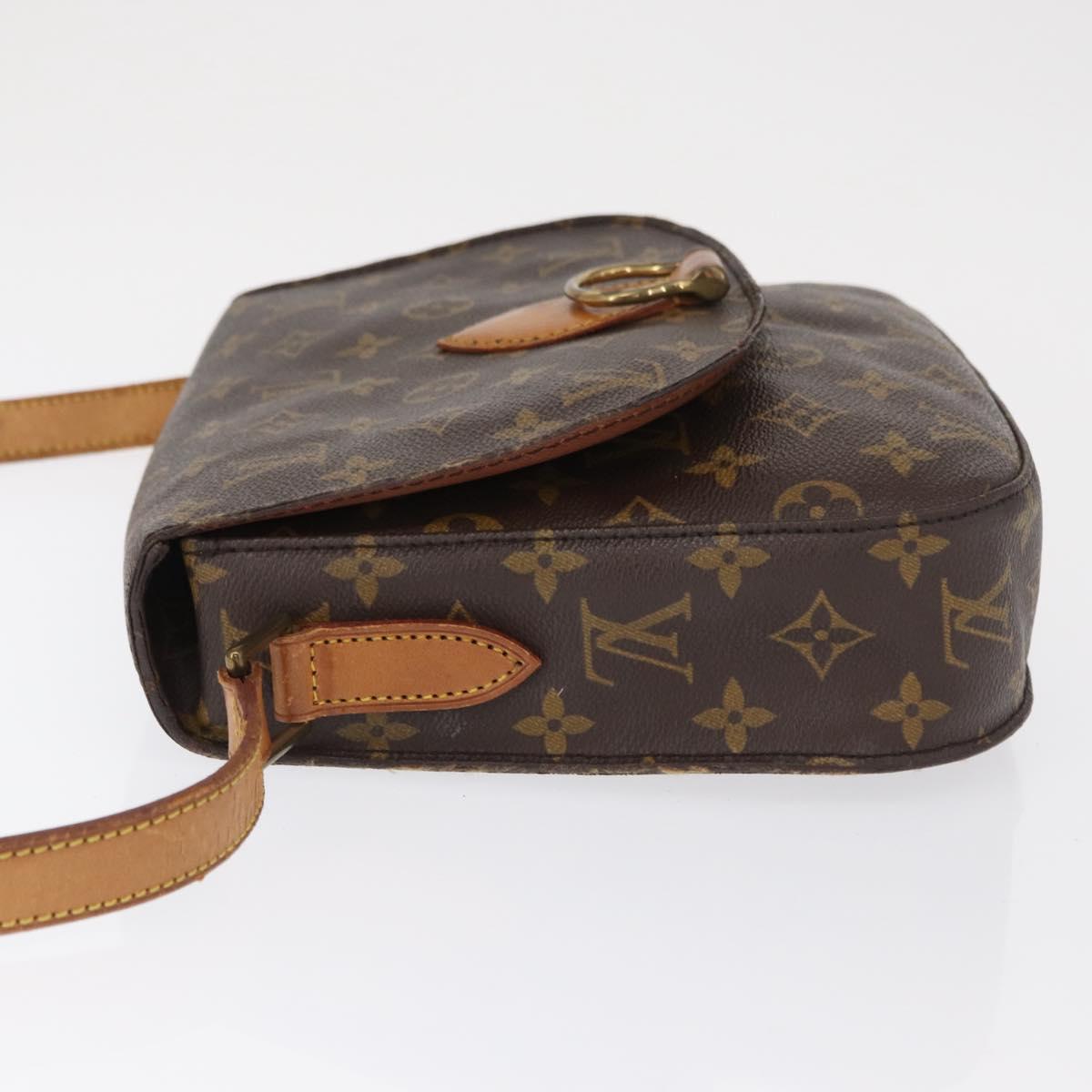 LOUIS VUITTON Monogram Saint Cloud GM Shoulder Bag M51242 LV Auth 161846