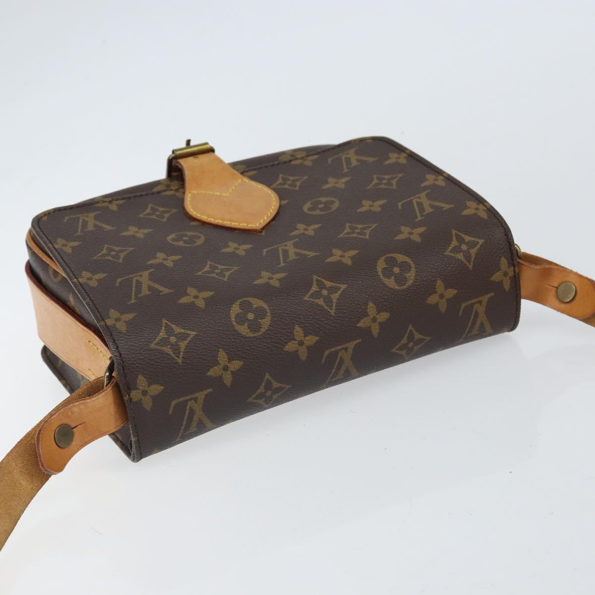 LOUIS VUITTON Monogram Cartouchiere MM Shoulder Bag M51253 LV Auth 161847