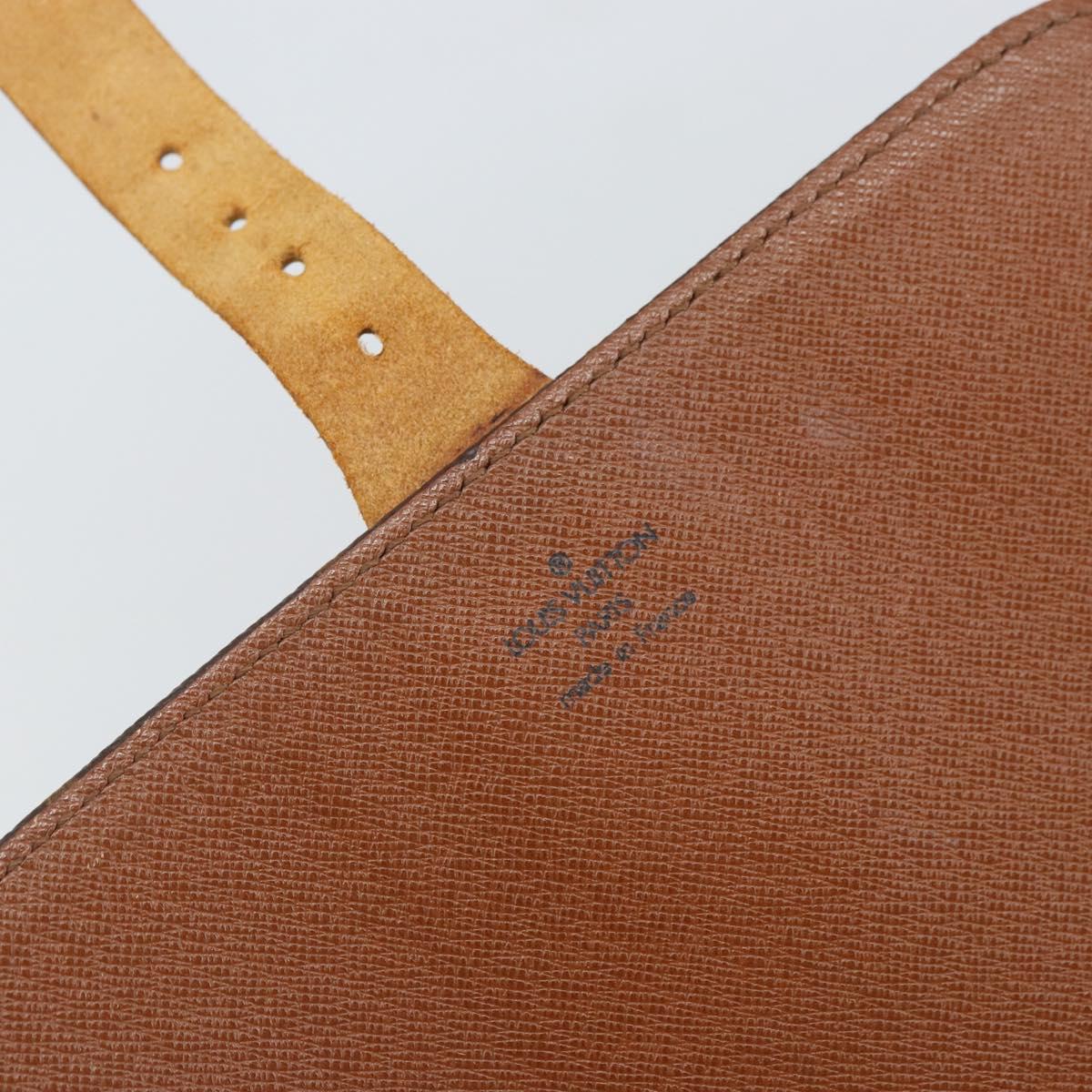 LOUIS VUITTON Monogram Cartouchiere MM Shoulder Bag M51253 LV Auth 161849