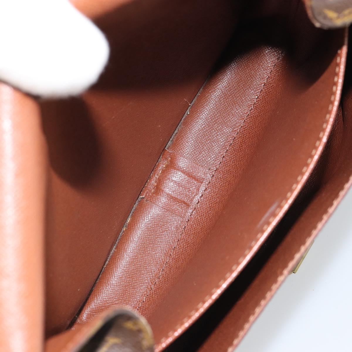 LOUIS VUITTON Monogram Cartouchiere MM Shoulder Bag M51253 LV Auth 161849