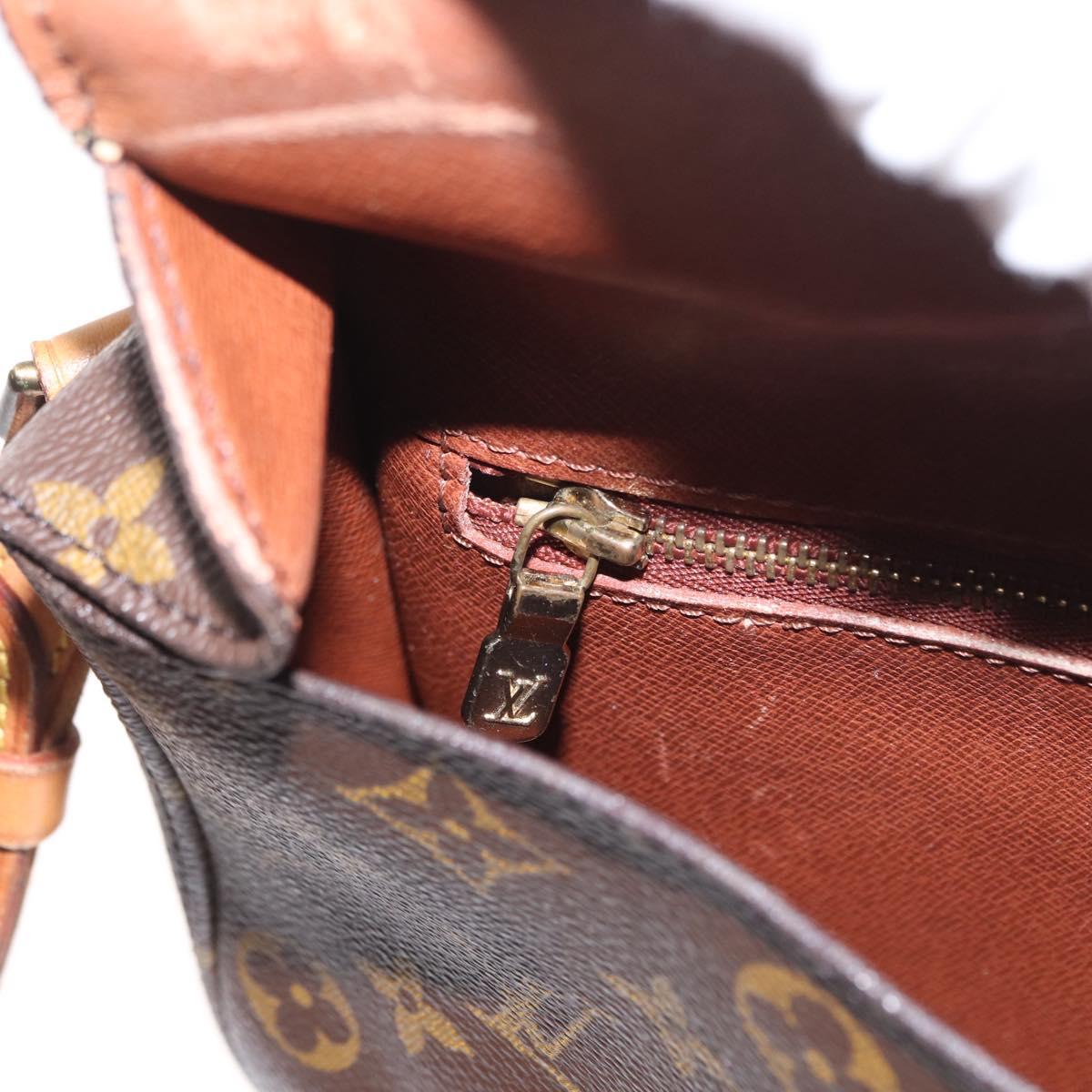 LOUIS VUITTON Monogram Saint Cloud MM Shoulder Bag M51243 LV Auth 161862