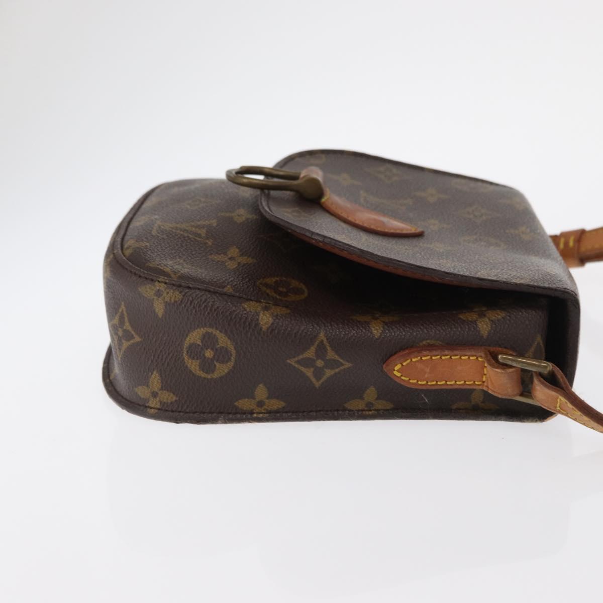 LOUIS VUITTON Monogram Saint Cloud MM Shoulder Bag M51243 LV Auth 161862
