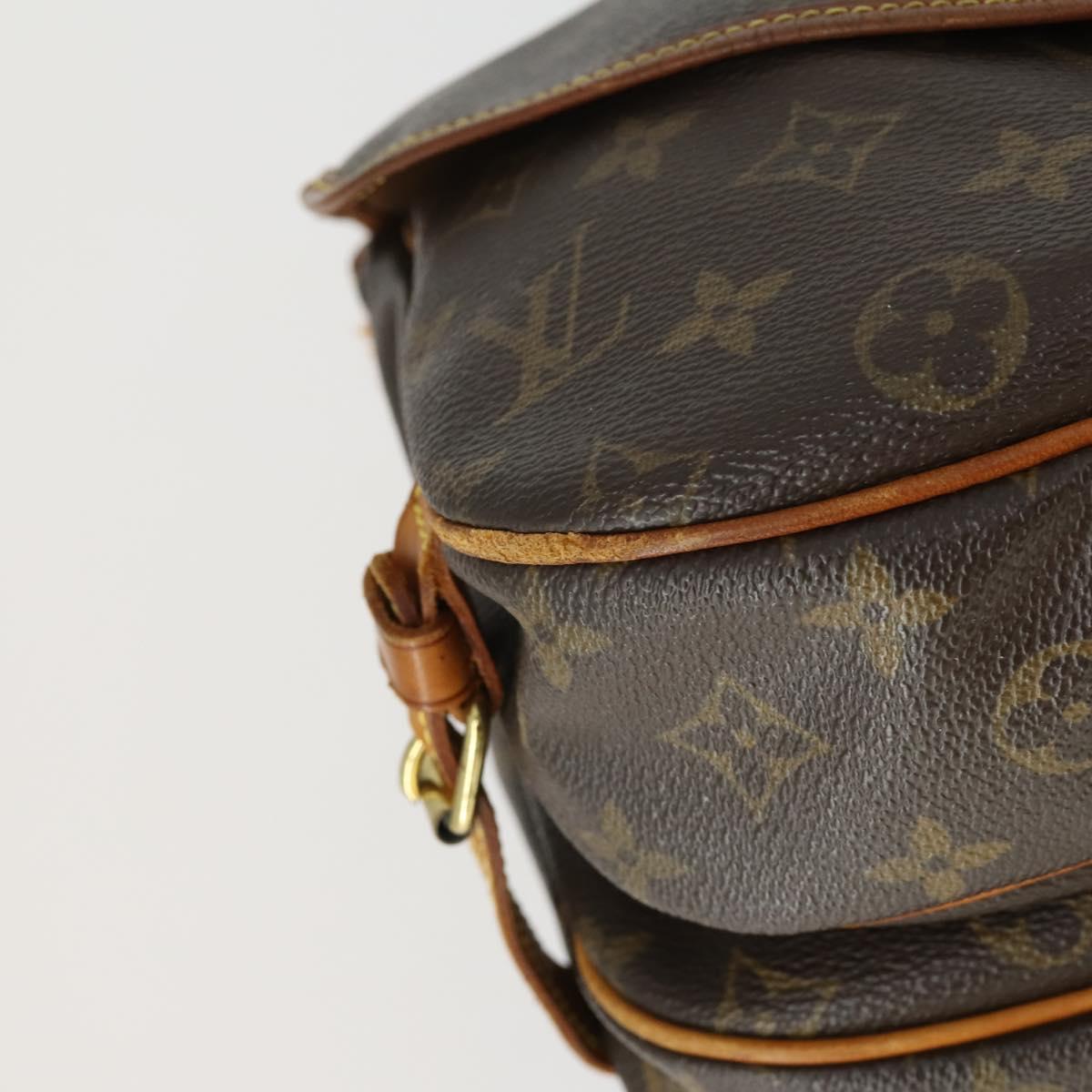 LOUIS VUITTON Monogram Saumur 30 Shoulder Bag M42256 LV Auth 161866