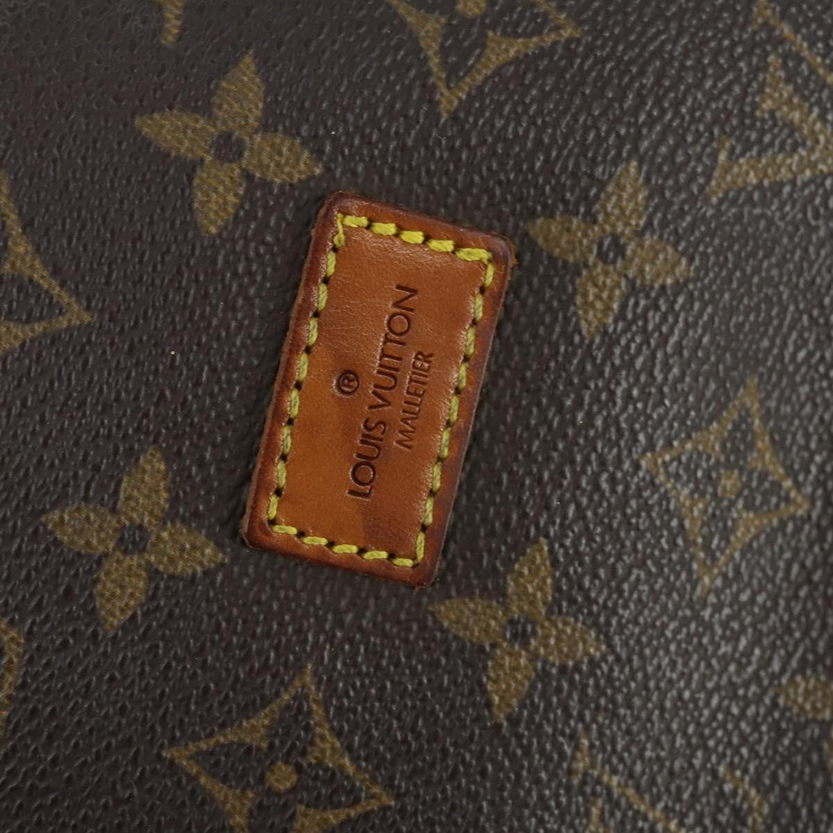 LOUIS VUITTON Monogram Saumur 30 Shoulder Bag M42256 LV Auth 161867