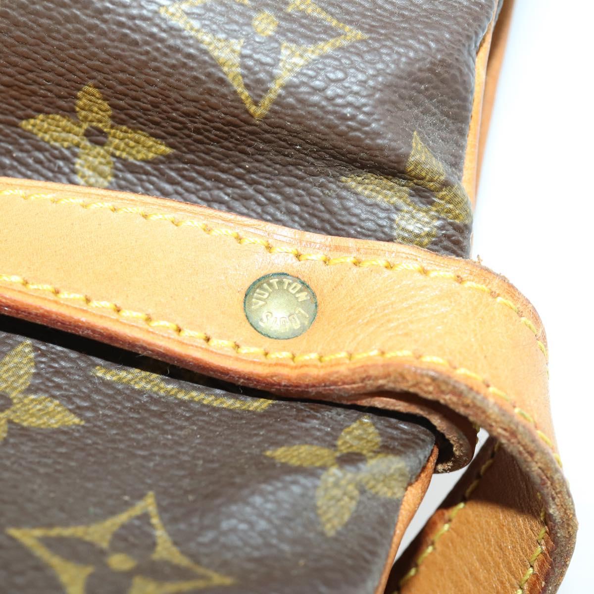 LOUIS VUITTON Monogram Saumur 30 Shoulder Bag M42256 LV Auth 161868