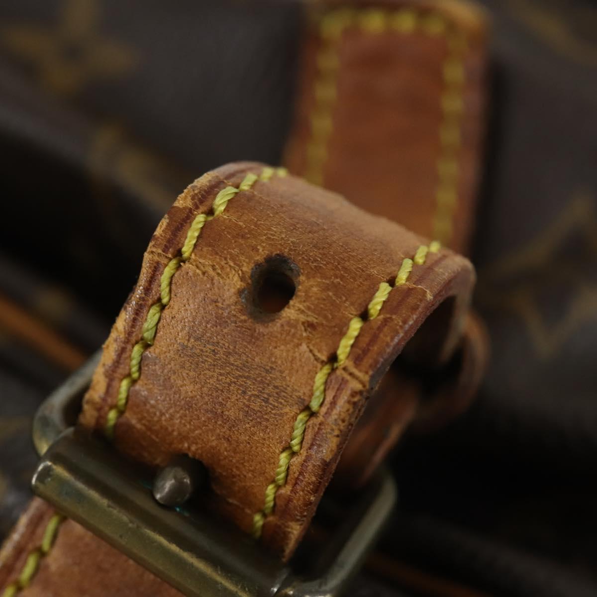 LOUIS VUITTON Monogram Saumur 35 Shoulder Bag M42254 LV Auth 161870