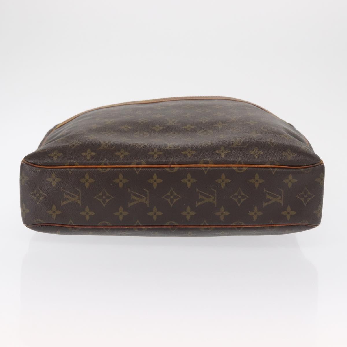 LOUIS VUITTON Monogram Porte Documents Pegas Hand Bag M53343 LV Auth 161871
