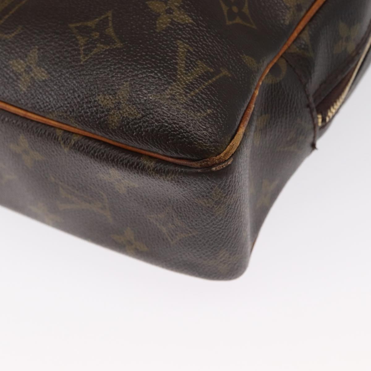 LOUIS VUITTON Monogram Porte Documents Pegas Hand Bag M53343 LV Auth 161871