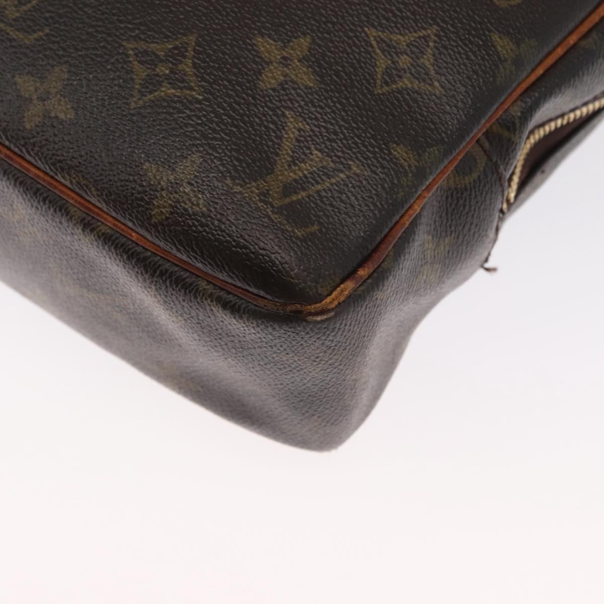 LOUIS VUITTON Monogram Porte Documents Pegas Hand Bag M53343 LV Auth 161871