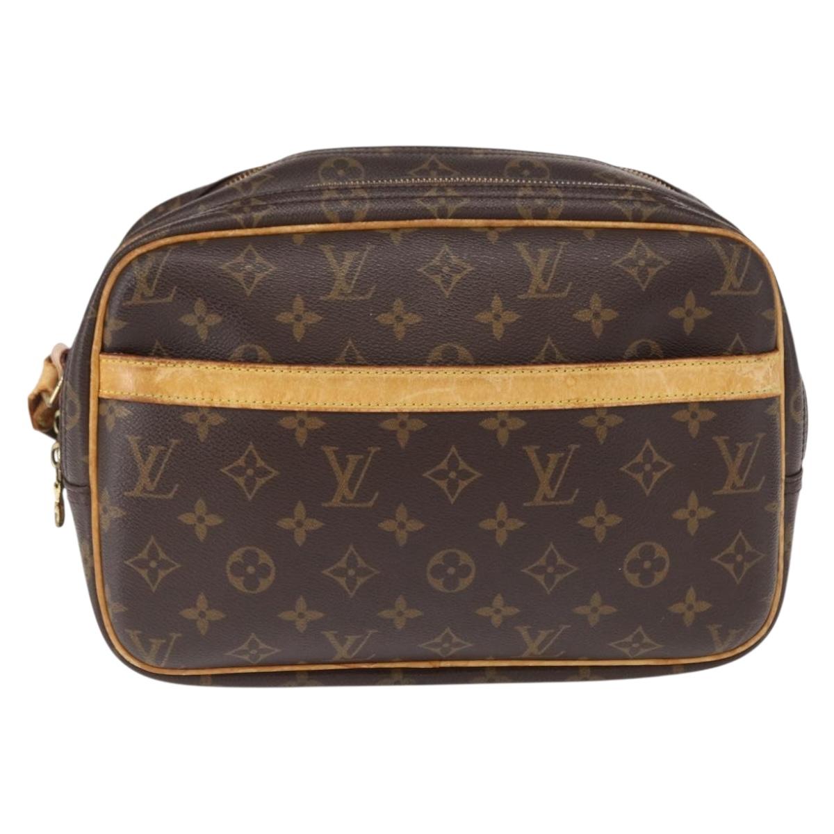 LOUIS VUITTON Monogram Reporter PM Shoulder Bag M45254 LV Auth 161872