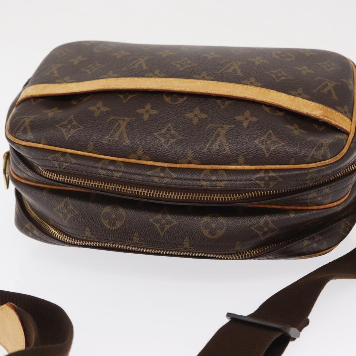 LOUIS VUITTON Monogram Reporter PM Shoulder Bag M45254 LV Auth 161872