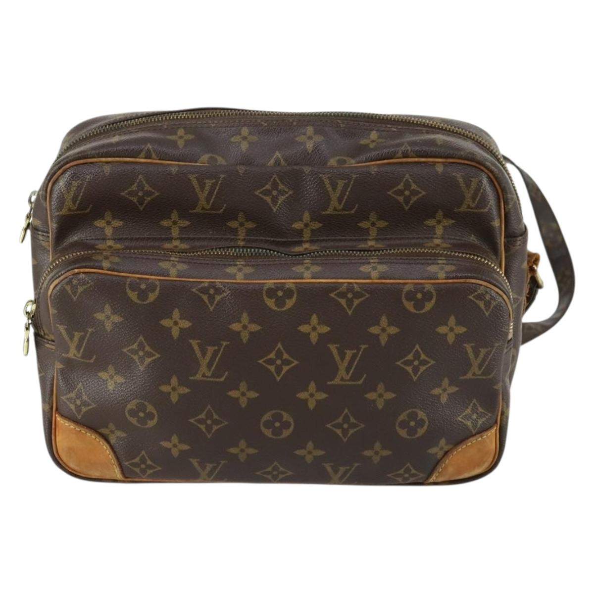 LOUIS VUITTON Monogram Nile Shoulder Bag M45244 LV Auth 161875