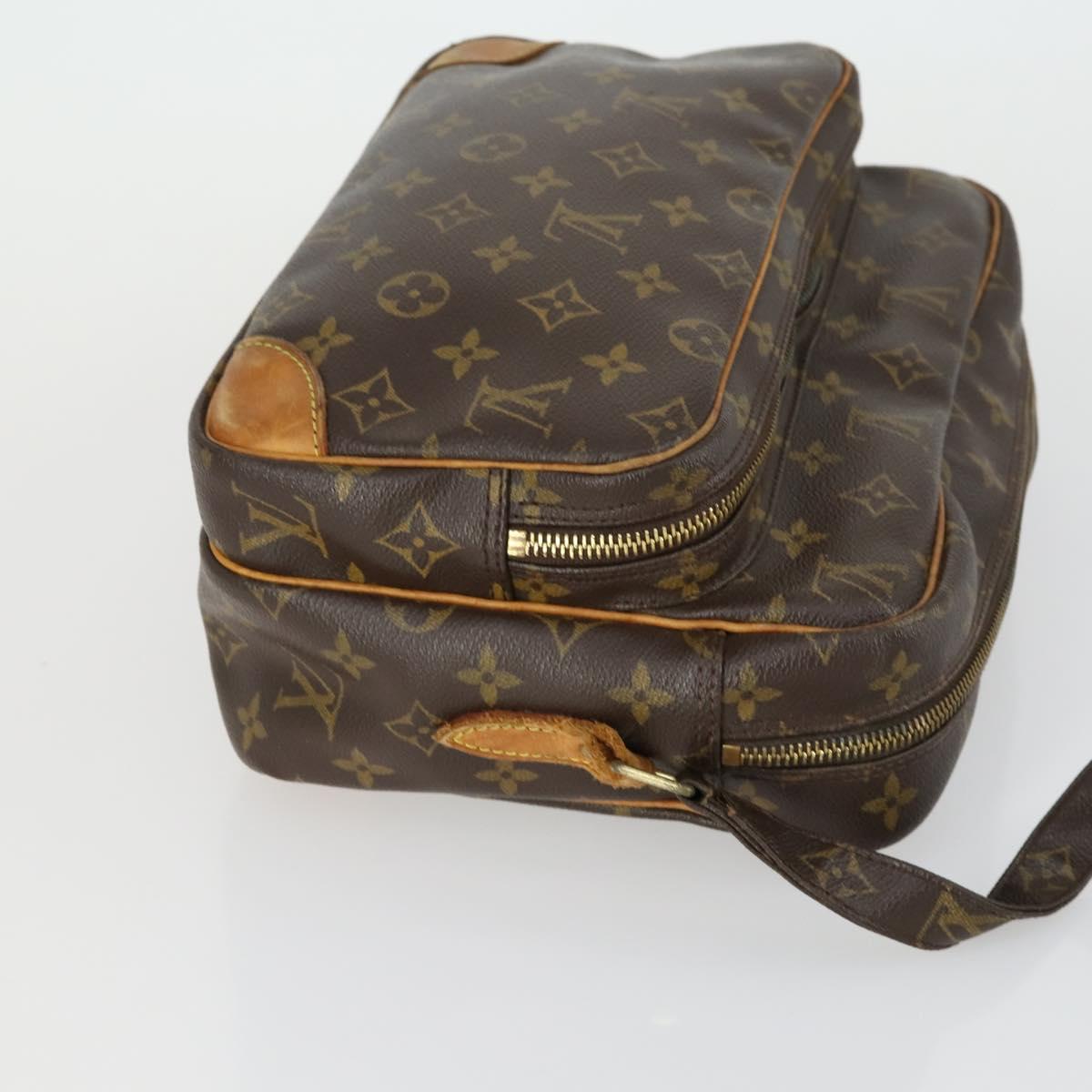LOUIS VUITTON Monogram Nile Shoulder Bag M45244 LV Auth 161875