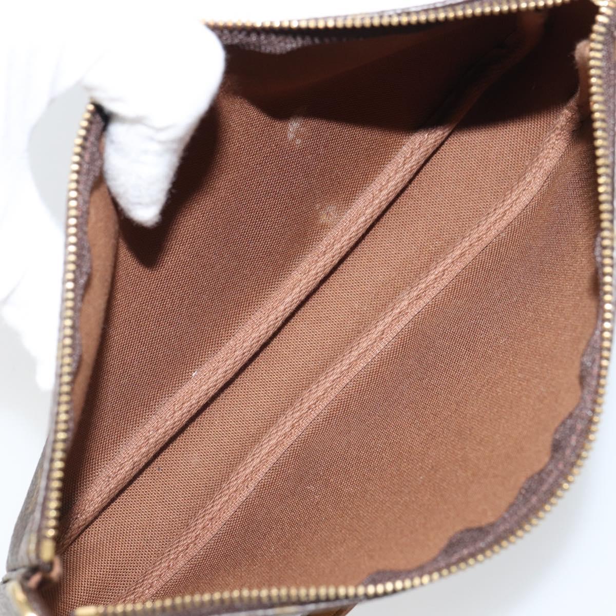 LOUIS VUITTON Monogram Pochette Accessoires Pouch M51980 LV Auth 161878