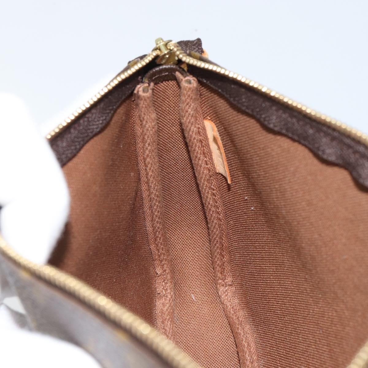 LOUIS VUITTON Monogram Pochette Accessoires Pouch M51980 LV Auth 161878
