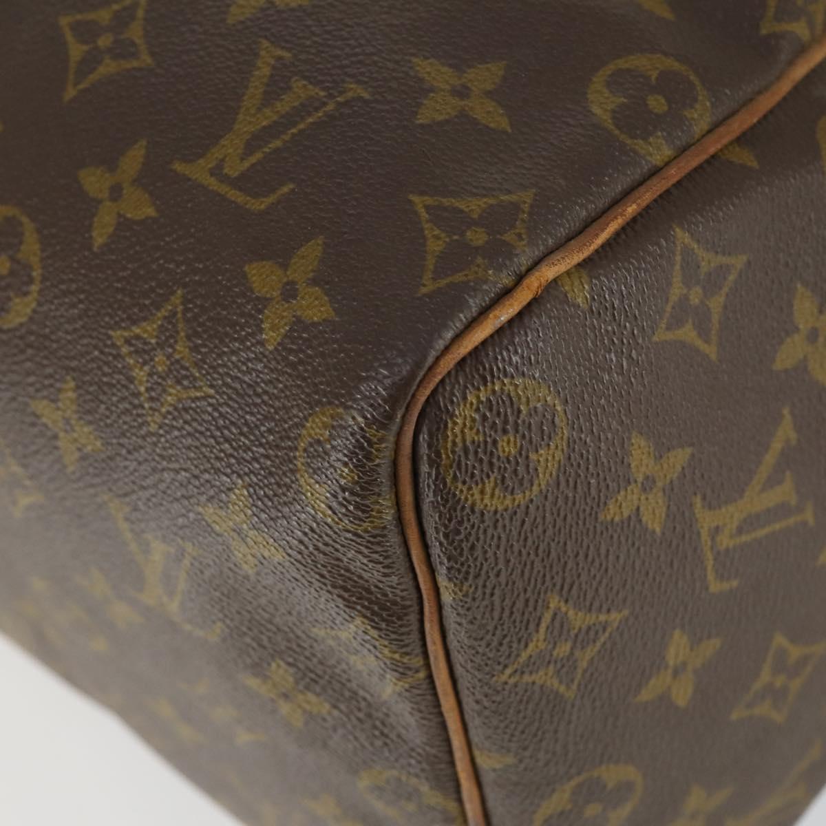 LOUIS VUITTON Monogram Speedy 40 Hand Bag M41522 LV Auth 161880