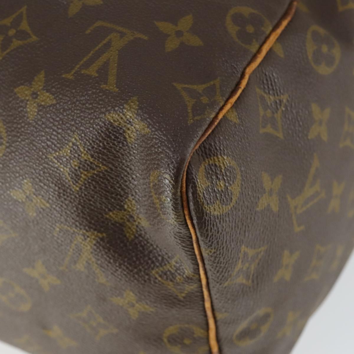 LOUIS VUITTON Monogram Speedy 40 Hand Bag M41522 LV Auth 161880