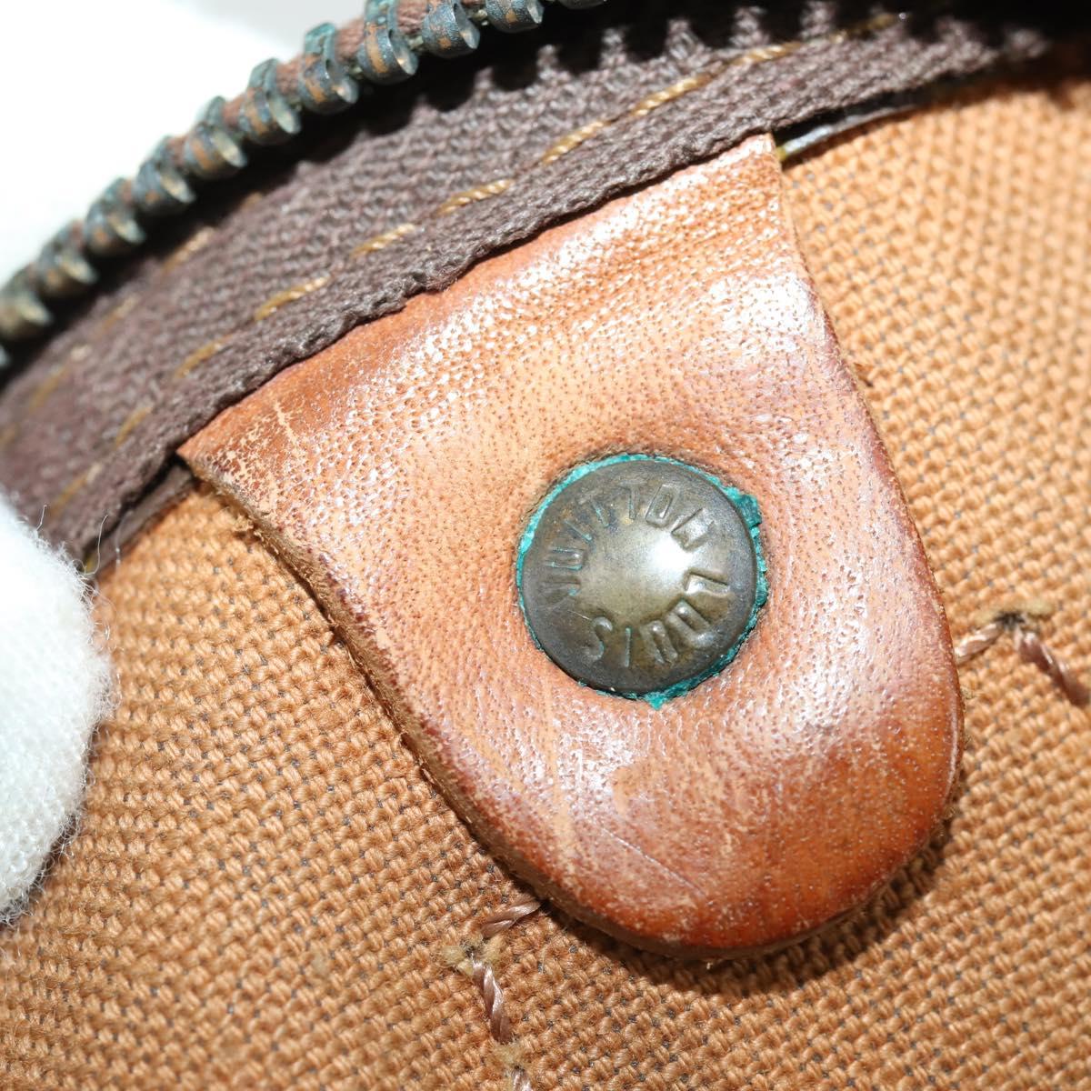 LOUIS VUITTON Monogram Speedy 40 Hand Bag M41522 LV Auth 161880