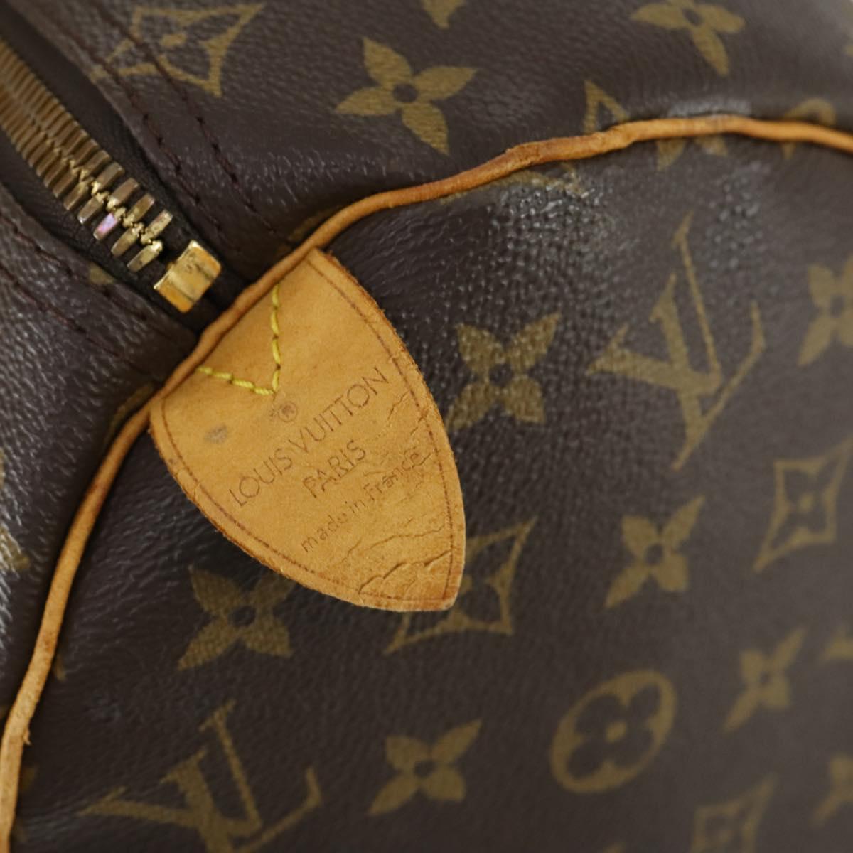 LOUIS VUITTON Monogram Keepall 45 Boston Bag M41428 LV Auth 161882