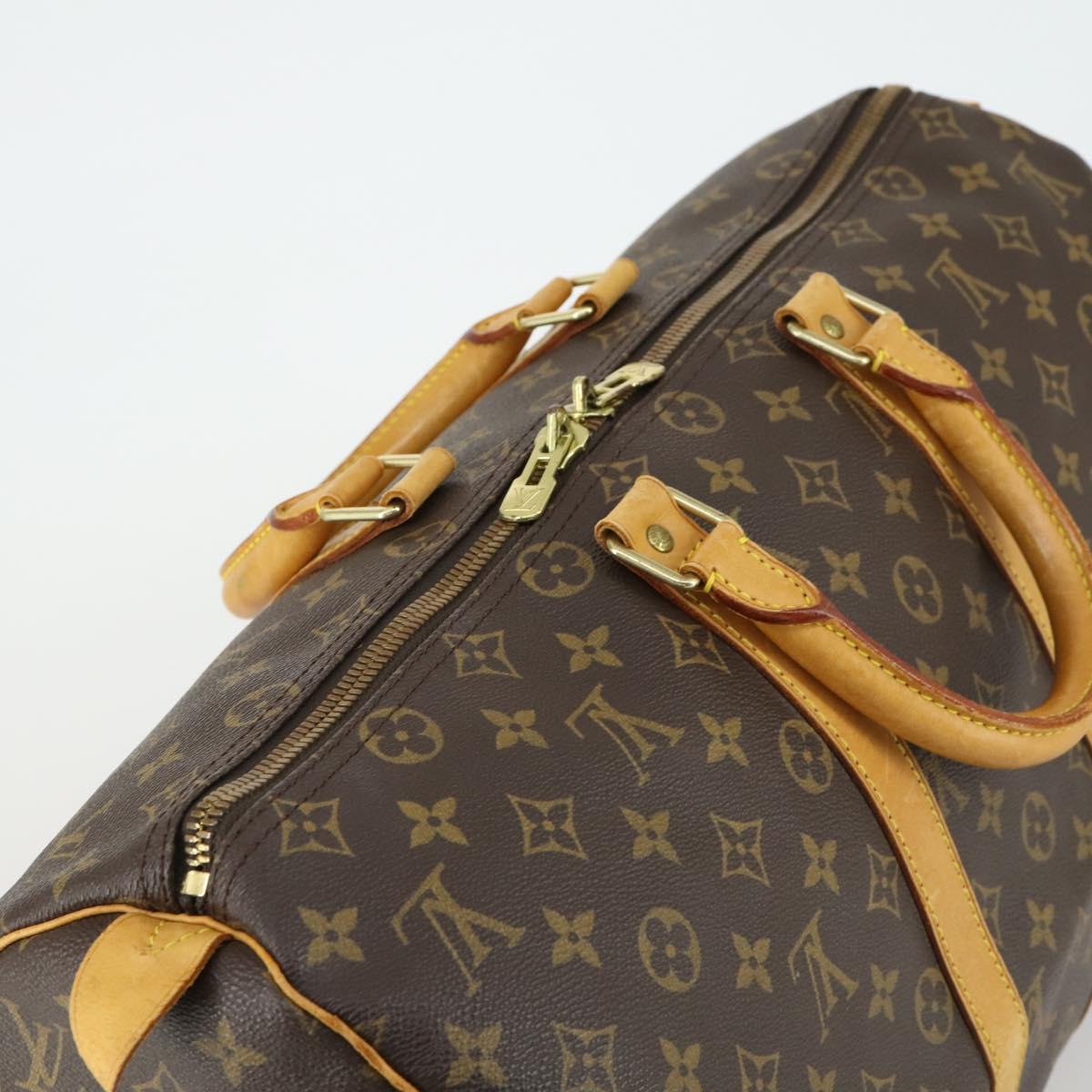 LOUIS VUITTON Monogram Keepall 45 Boston Bag M41428 LV Auth 161882
