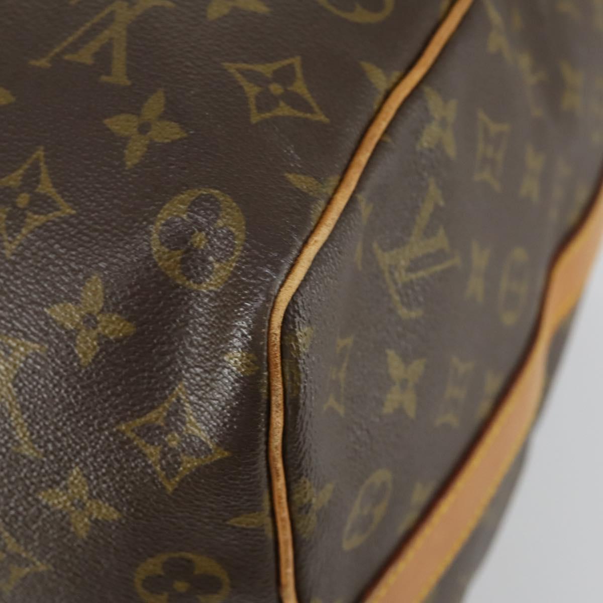 LOUIS VUITTON Monogram Keepall Bandouliere 50 Boston Bag M41416 LV Auth 161883