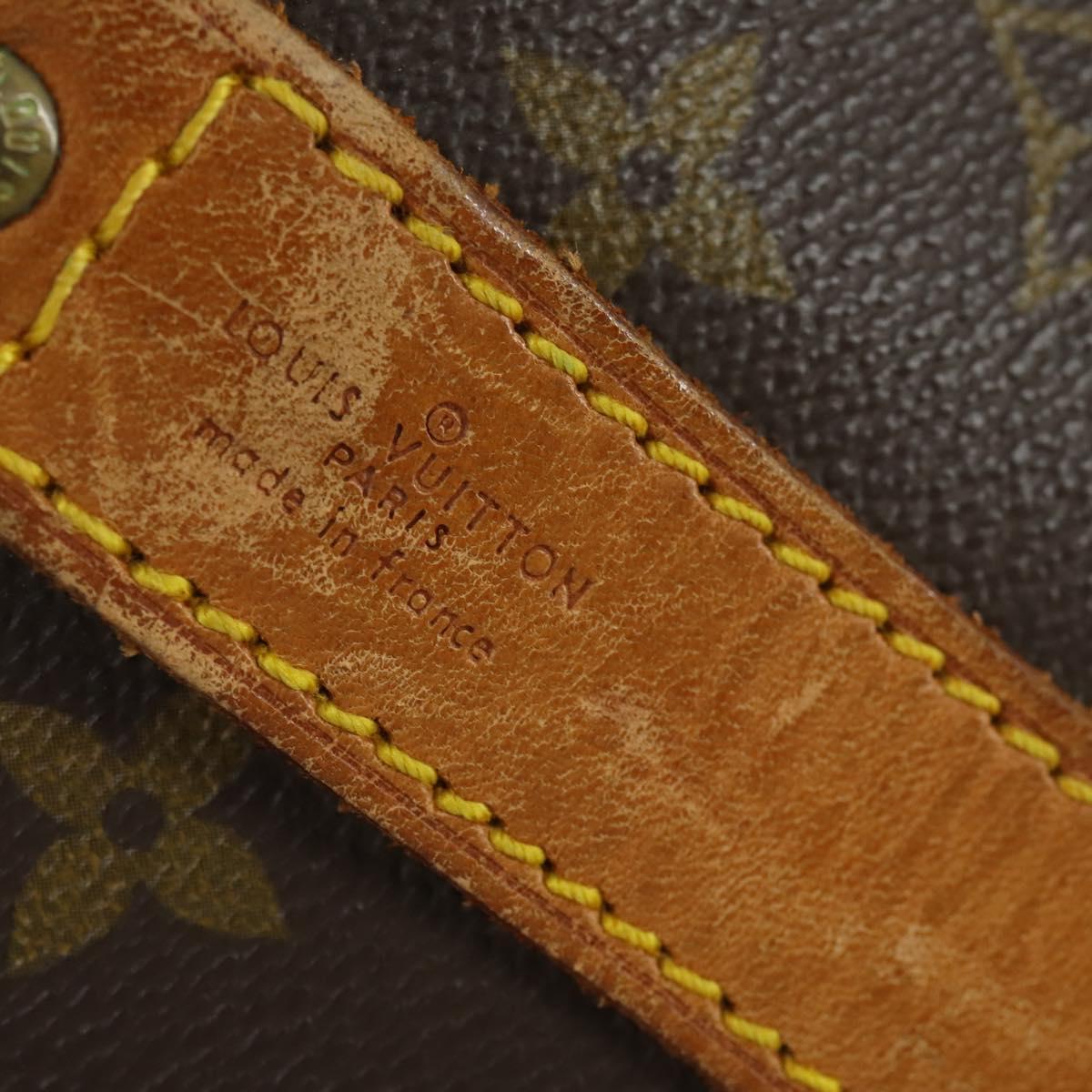 LOUIS VUITTON Monogram Keepall Bandouliere 50 Boston Bag M41416 LV Auth 161883