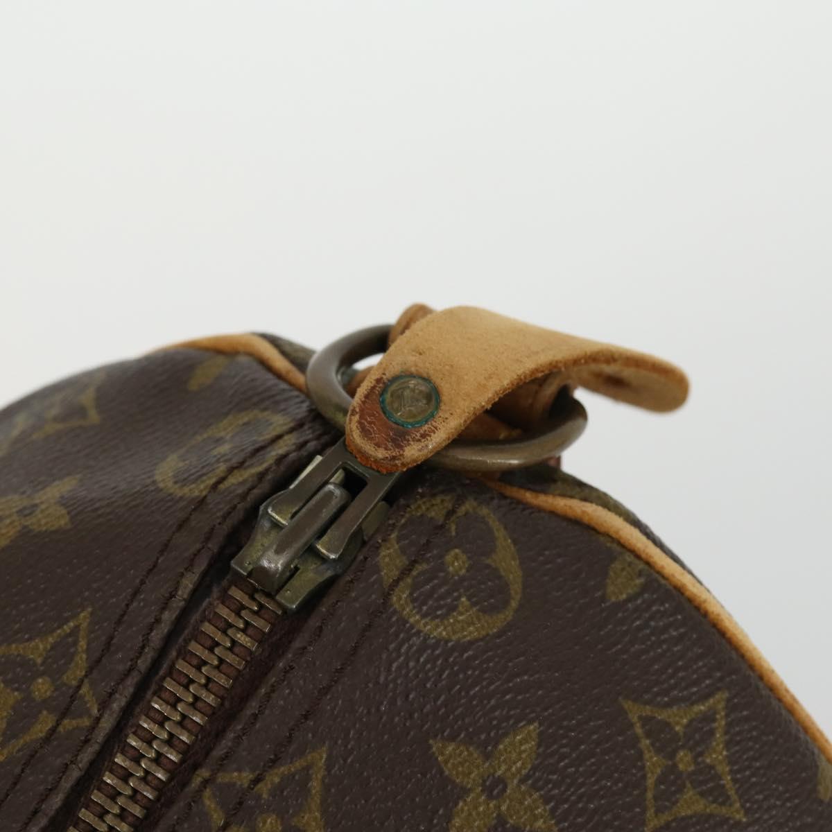 LOUIS VUITTON Monogram Keepall Bandouliere 50 Boston Bag M41416 LV Auth 161883