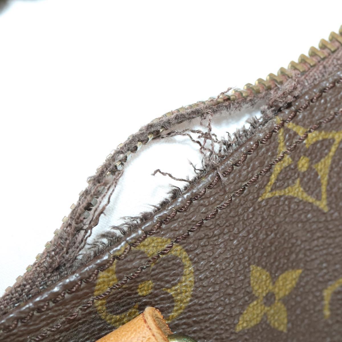 LOUIS VUITTON Monogram Keepall Bandouliere 50 Boston Bag M41416 LV Auth 161883