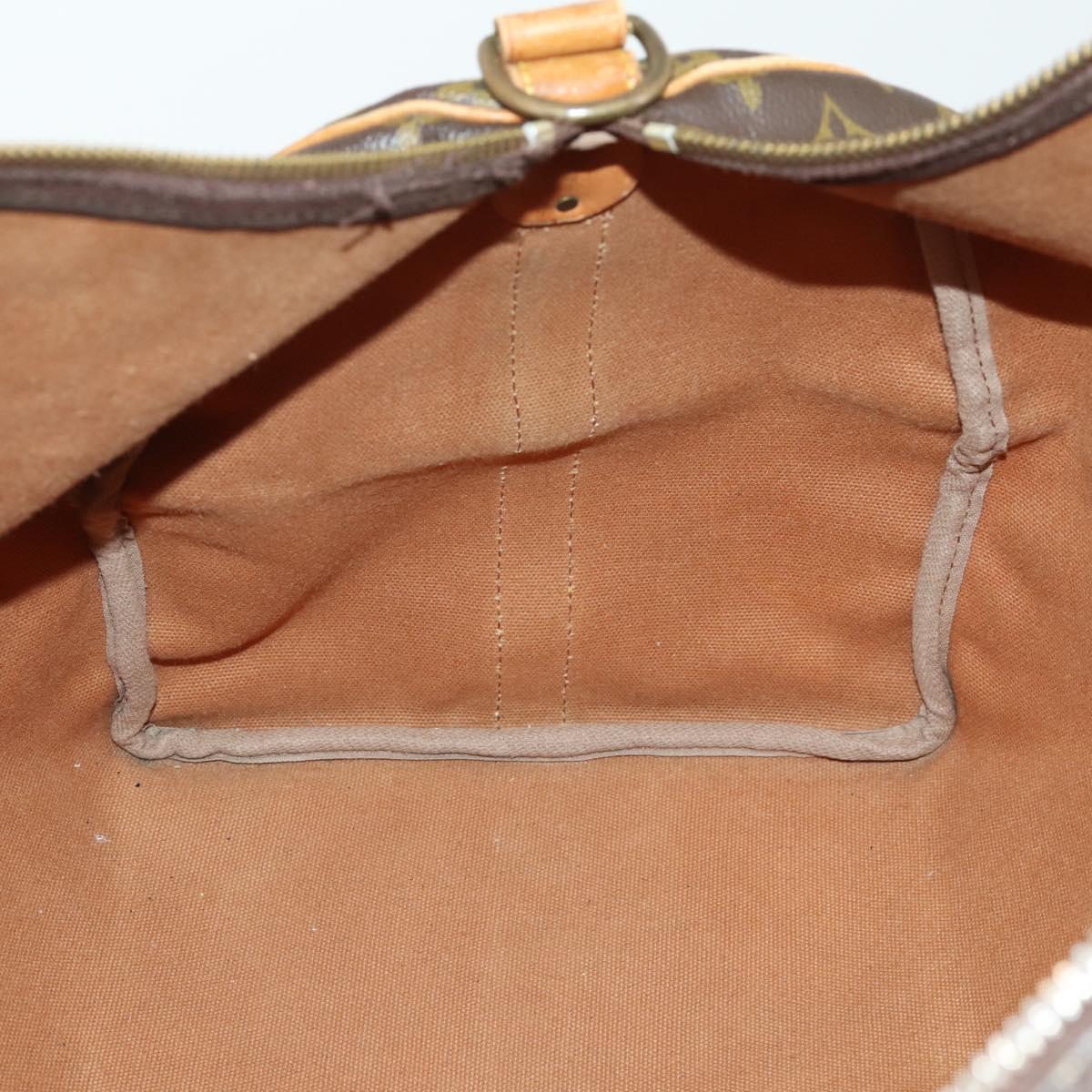 LOUIS VUITTON Monogram Keepall Bandouliere 50 Boston Bag M41416 LV Auth 161883