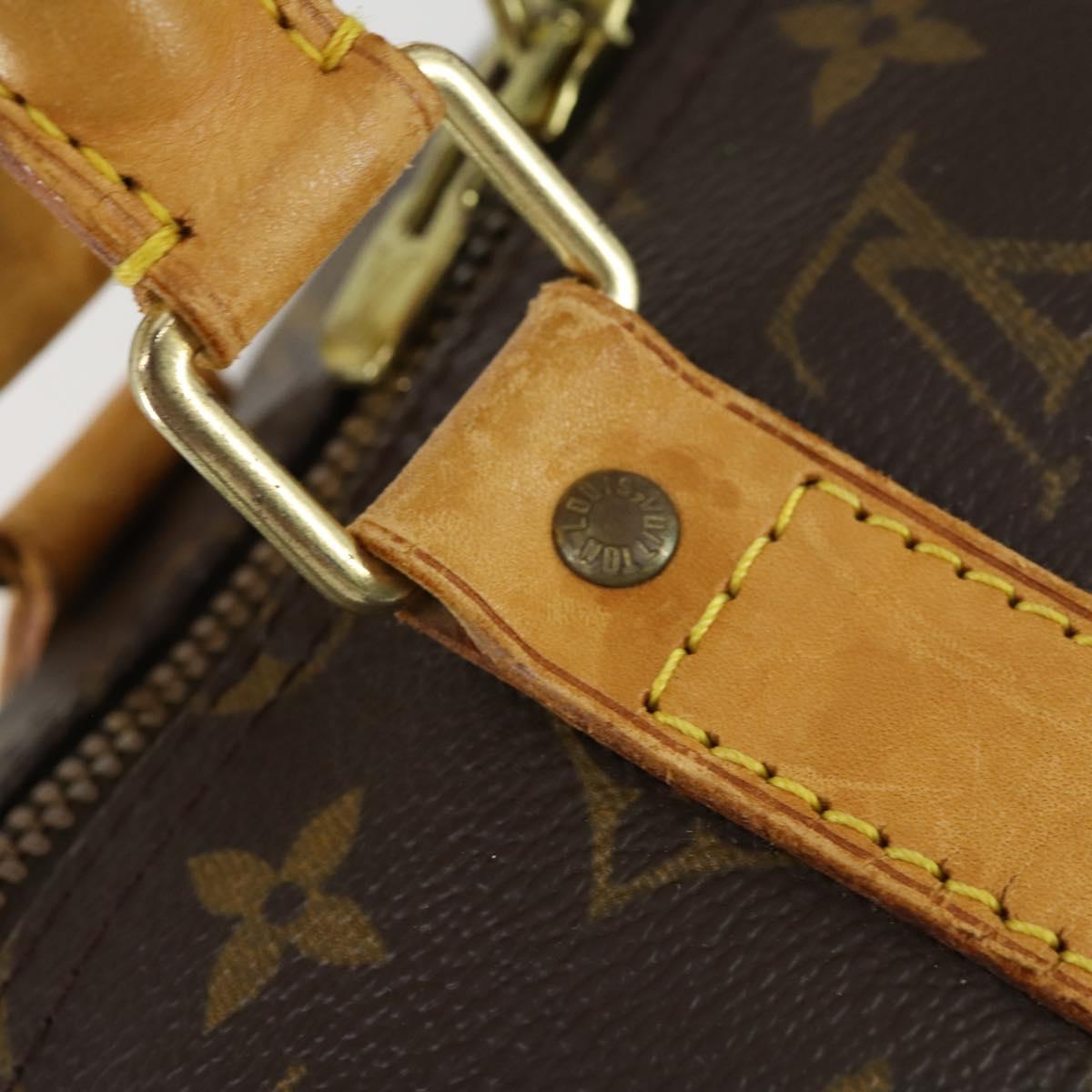 LOUIS VUITTON Monogram Keepall 50 Boston Bag M41426 LV Auth 161884