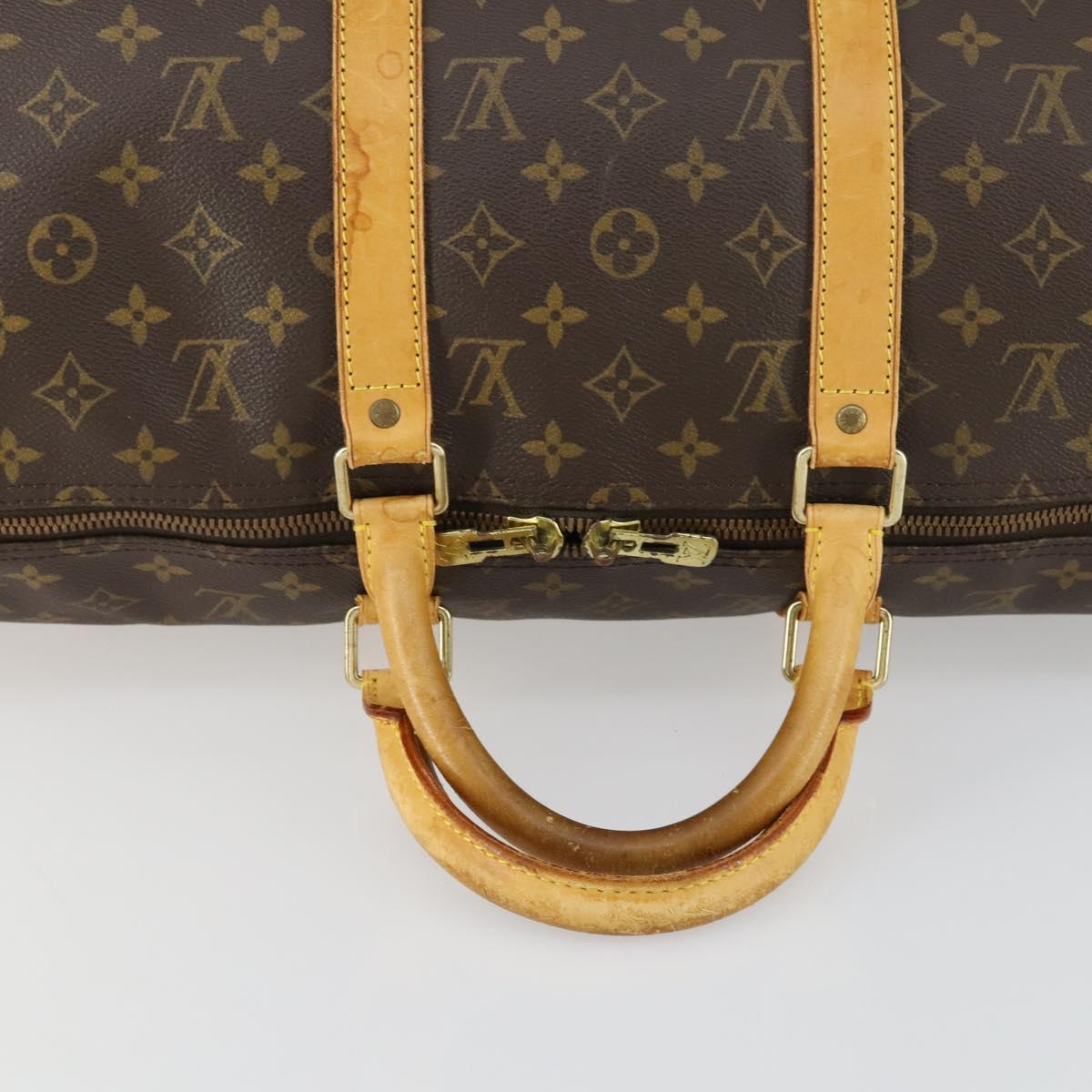 LOUIS VUITTON Monogram Keepall 50 Boston Bag M41426 LV Auth 161884