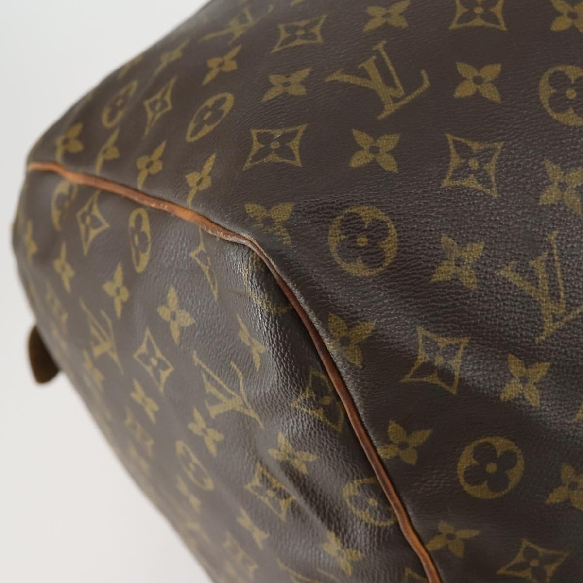LOUIS VUITTON Monogram Keepall 60 Boston Bag M41422 LV Auth 161886